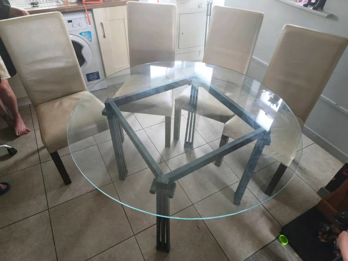 Table and chairs