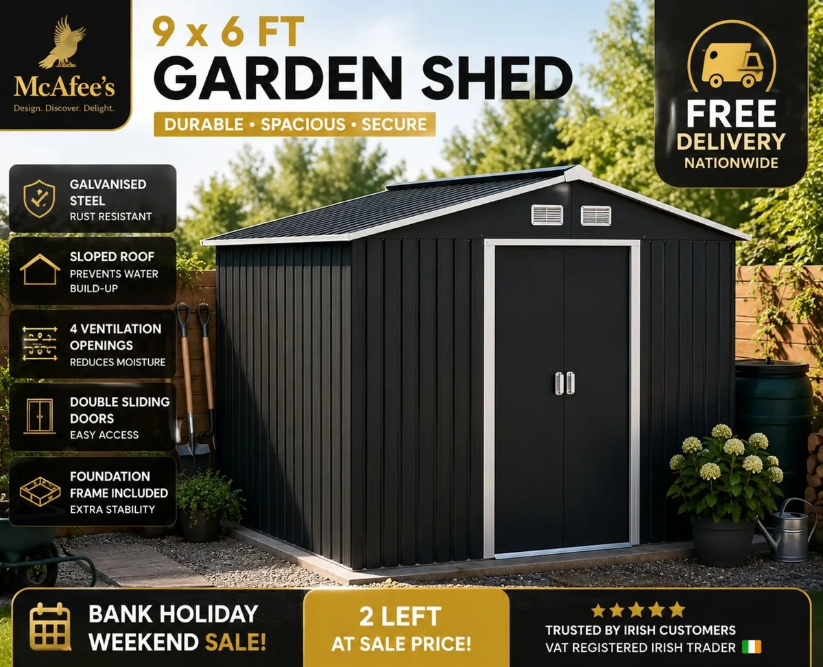 Metal Shed 9x6ft - Image 4