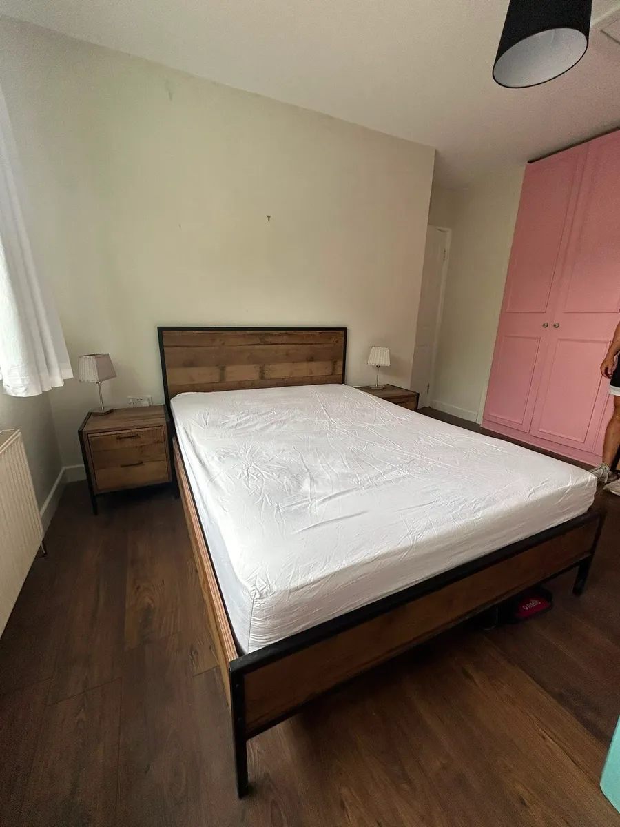 Double Bed with lockers - Image 1