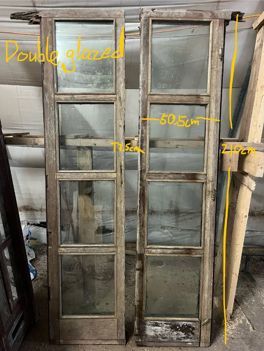 Solid Teak windows - Image 1