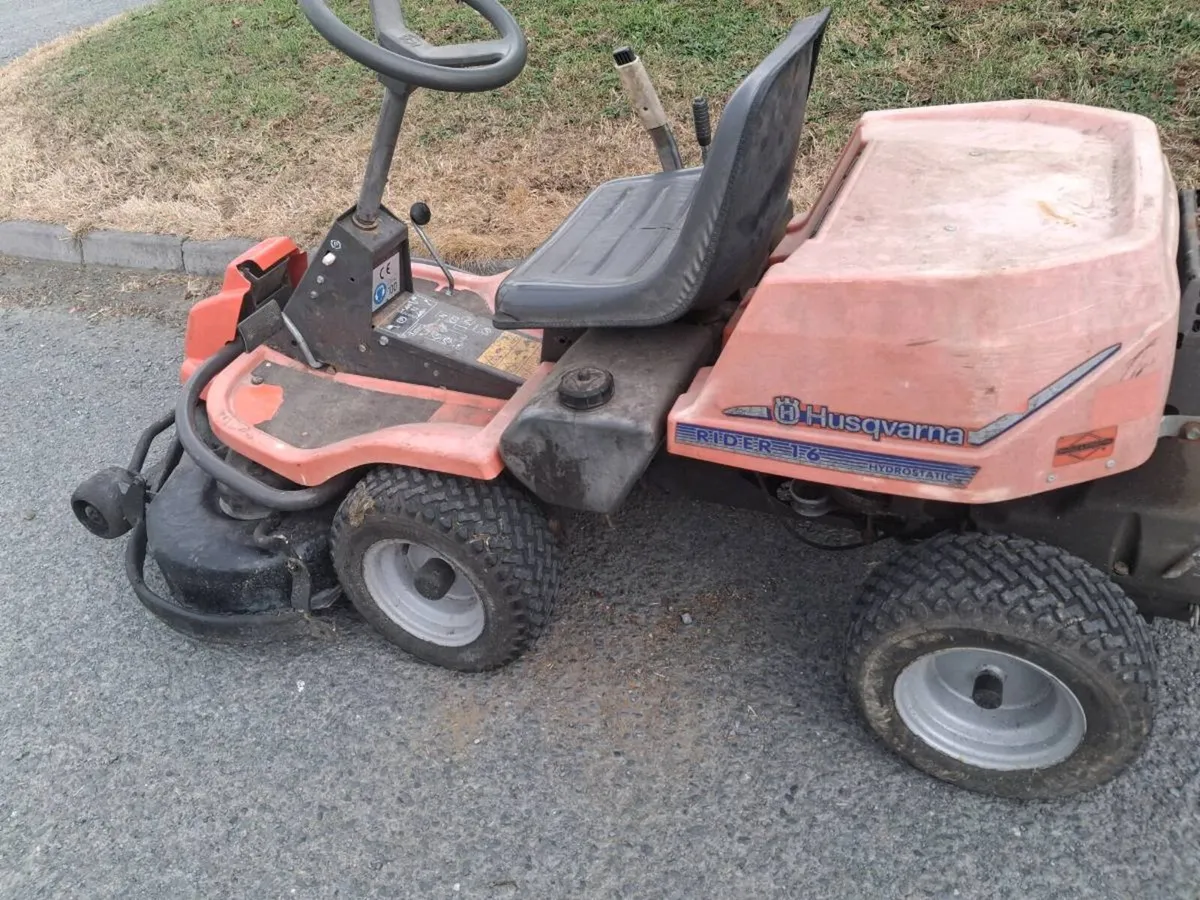 Husqvarna  rider lawnmower - Image 2