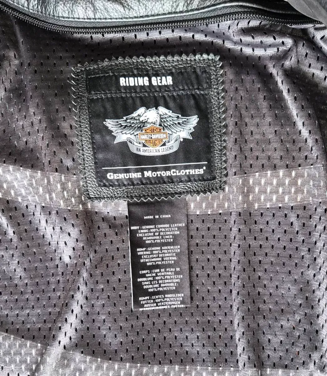 Harley Davidson Leather Jacket - Image 4