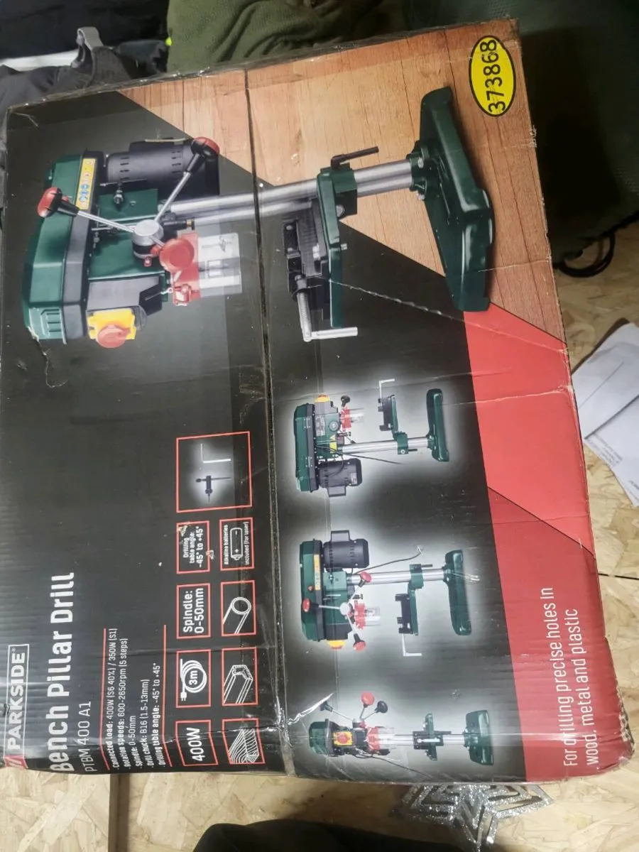 Bench drill bench grinder welder - Image 1