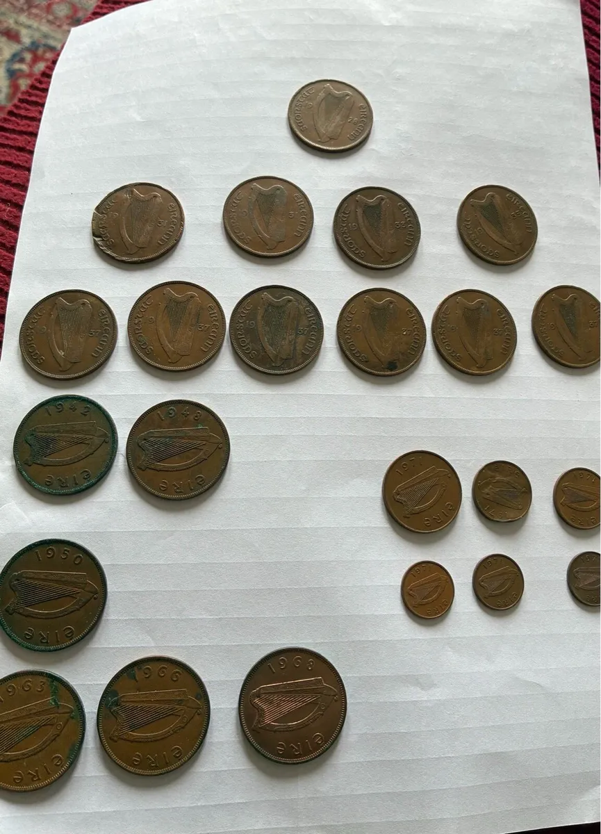 Rare Irish Penny Collection - Image 1