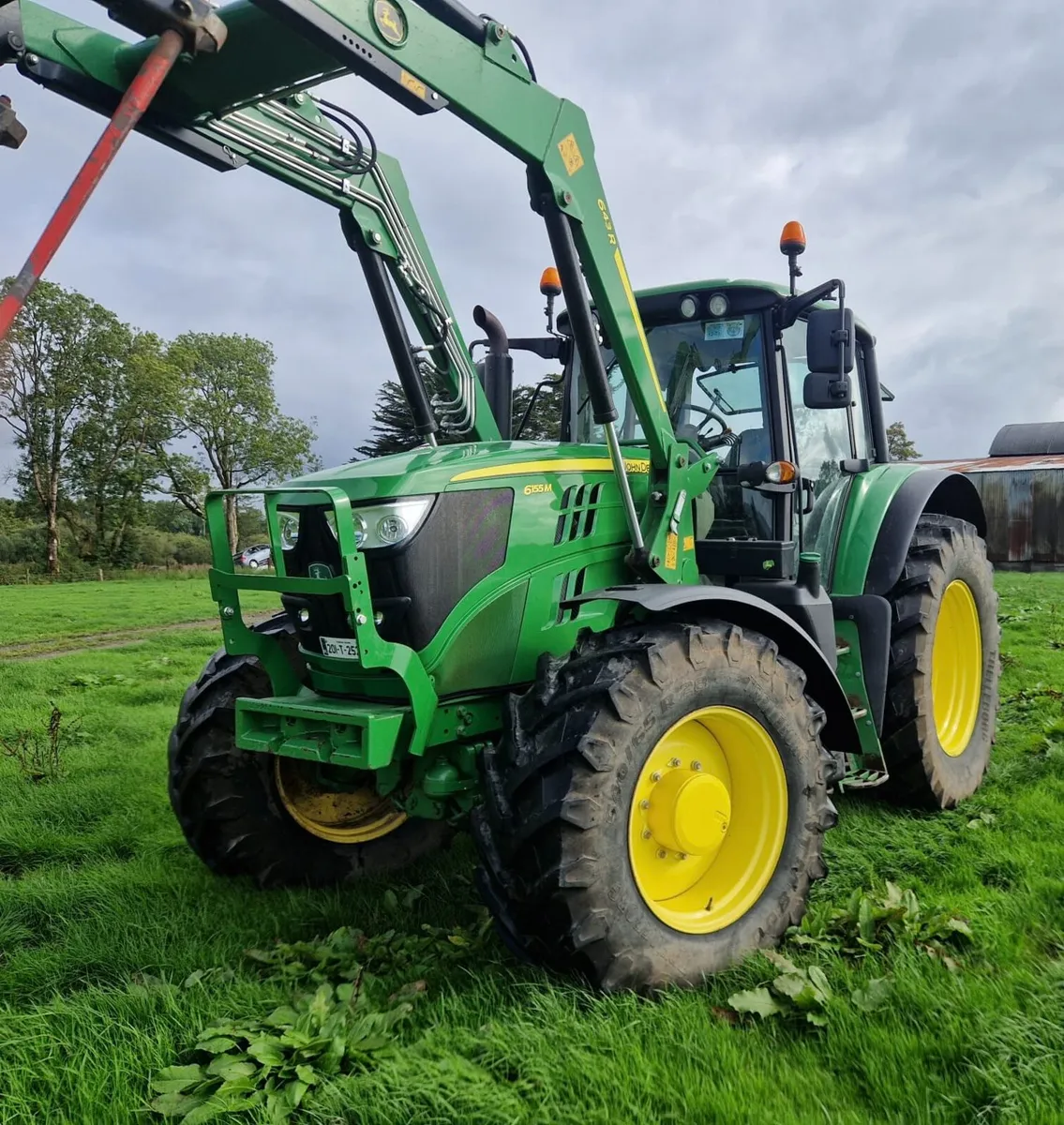 2020 JOHN DEERE 6155M C/W ROSSMORE LOADER *NO VAT* - Image 1
