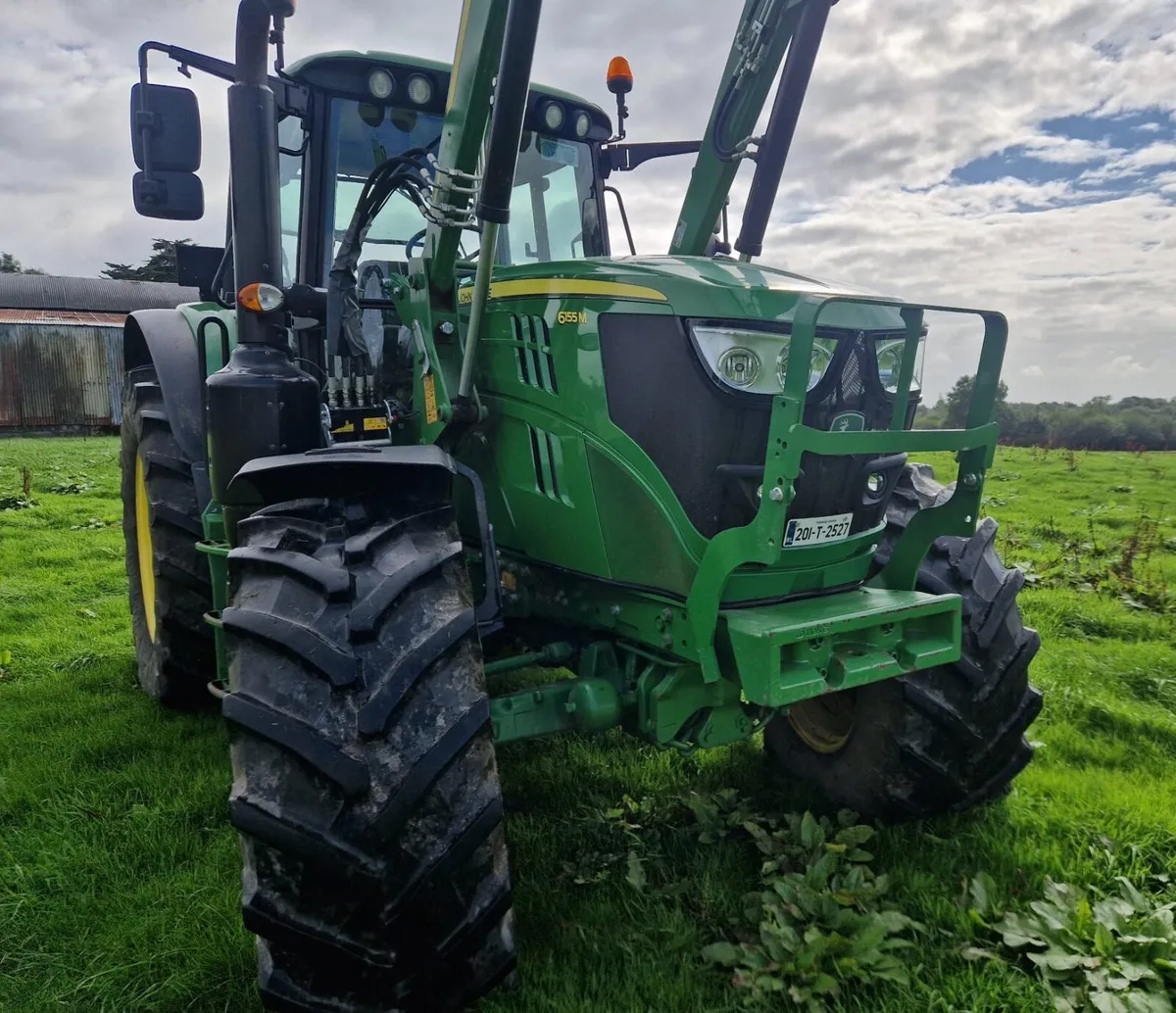 2020 JOHN DEERE 6155M C/W ROSSMORE LOADER *NO VAT* - Image 2