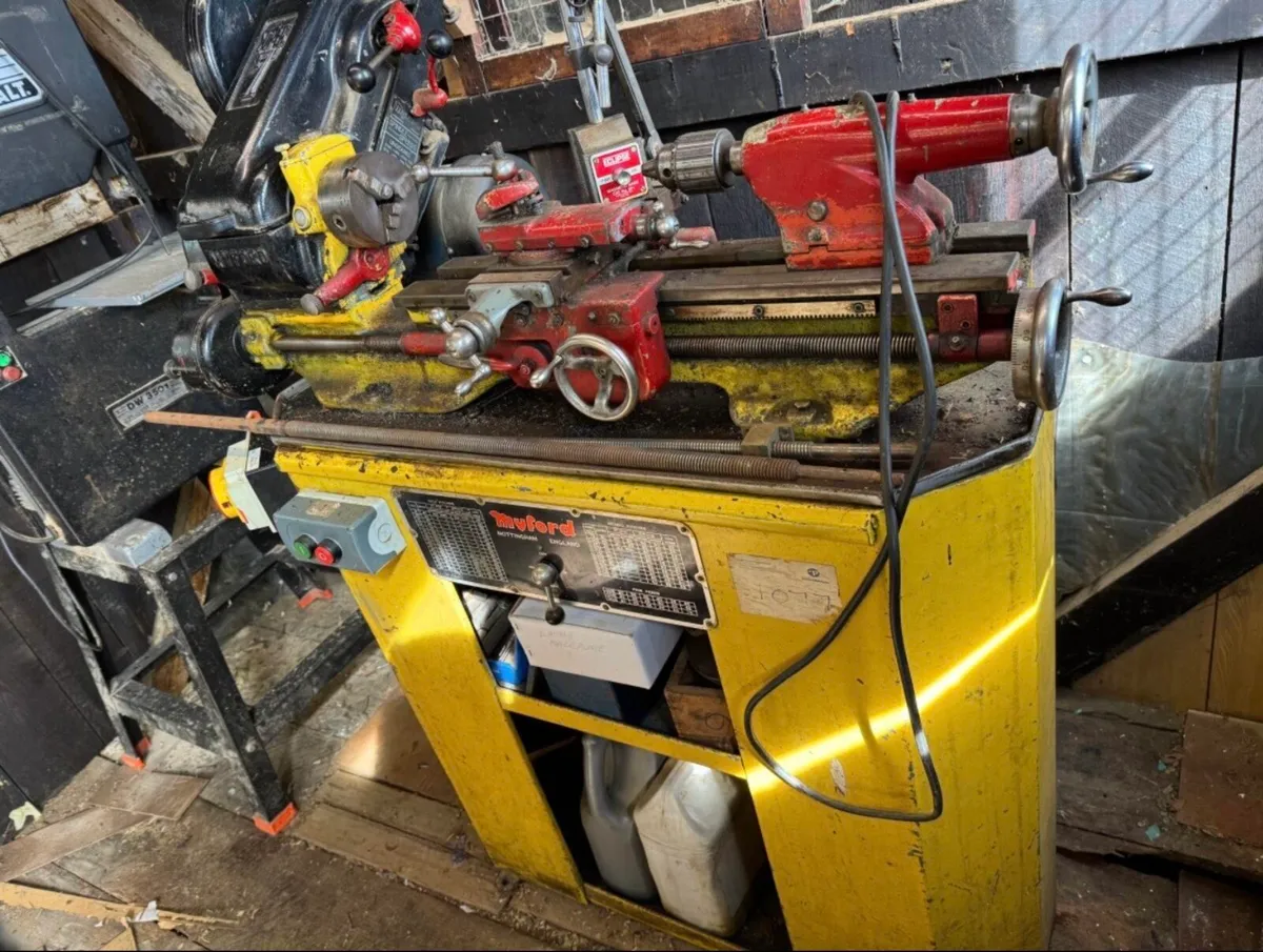 Myford super 7 & Tooling  240 v. Single phase - Image 1
