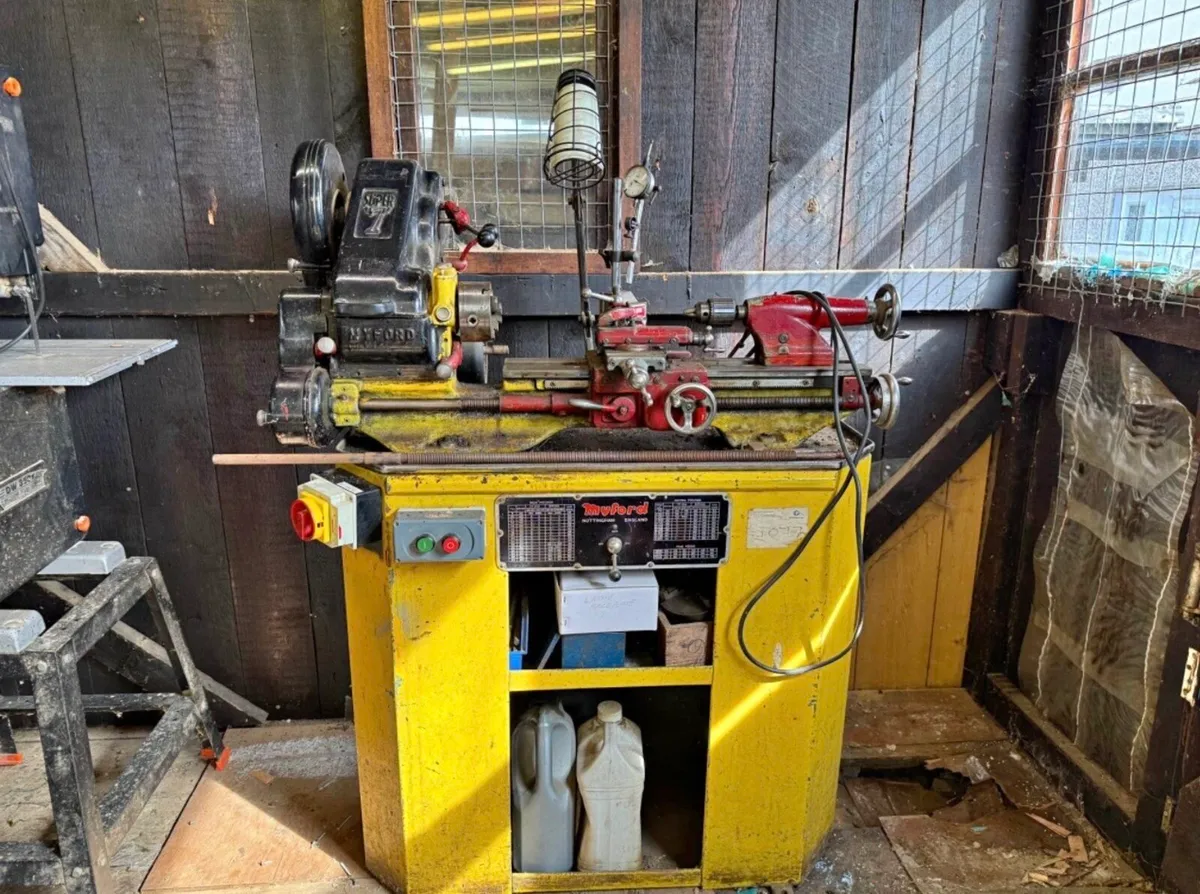 Myford super 7 & Tooling  240 v. Single phase - Image 4