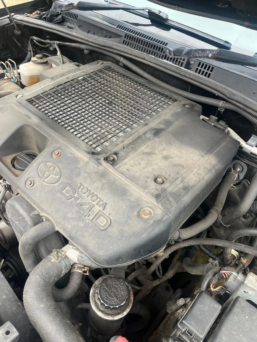 Toyota landcruiser 3.0d4d engine
