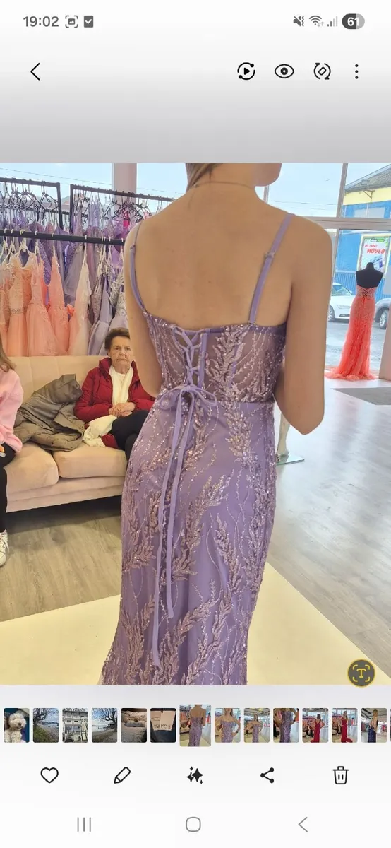 Stunning Debs dress worn for a few hours only - Image 3