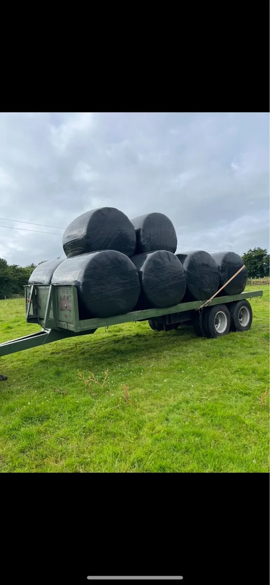 Flat bed trailer - Image 1