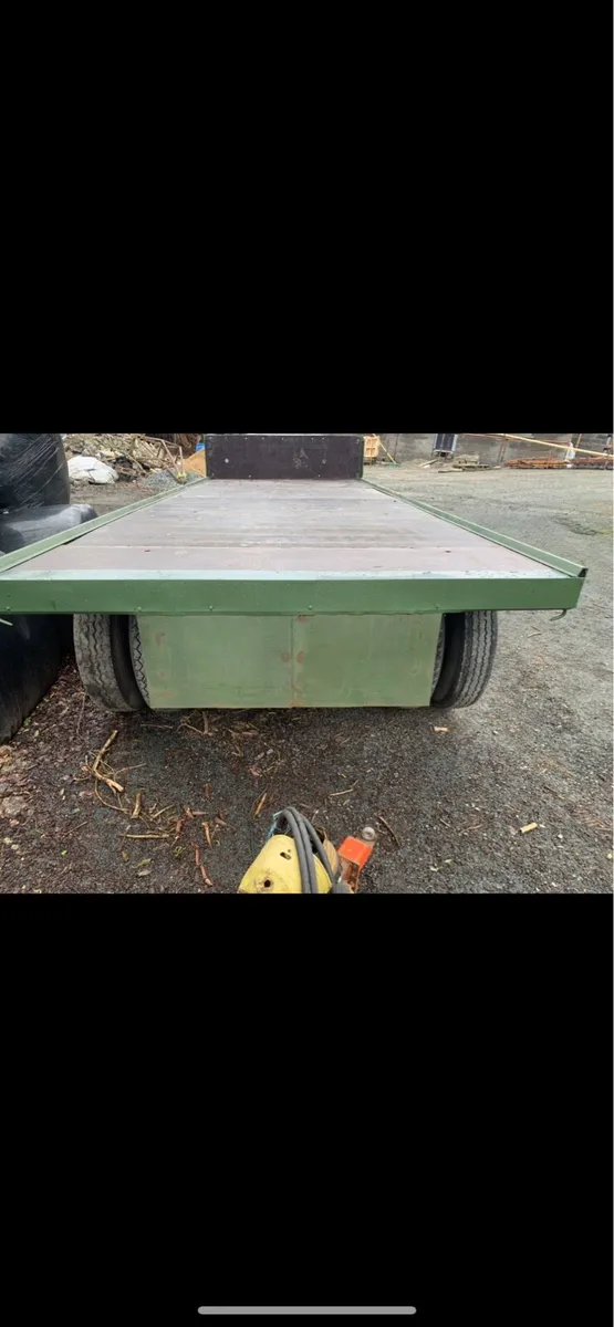 Flat bed trailer - Image 3
