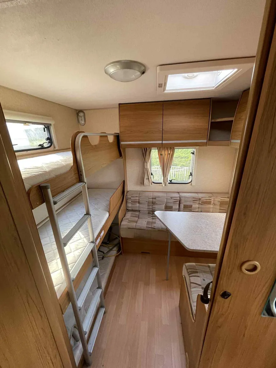Bailey pageant triple bunkbeds caravan - Image 4