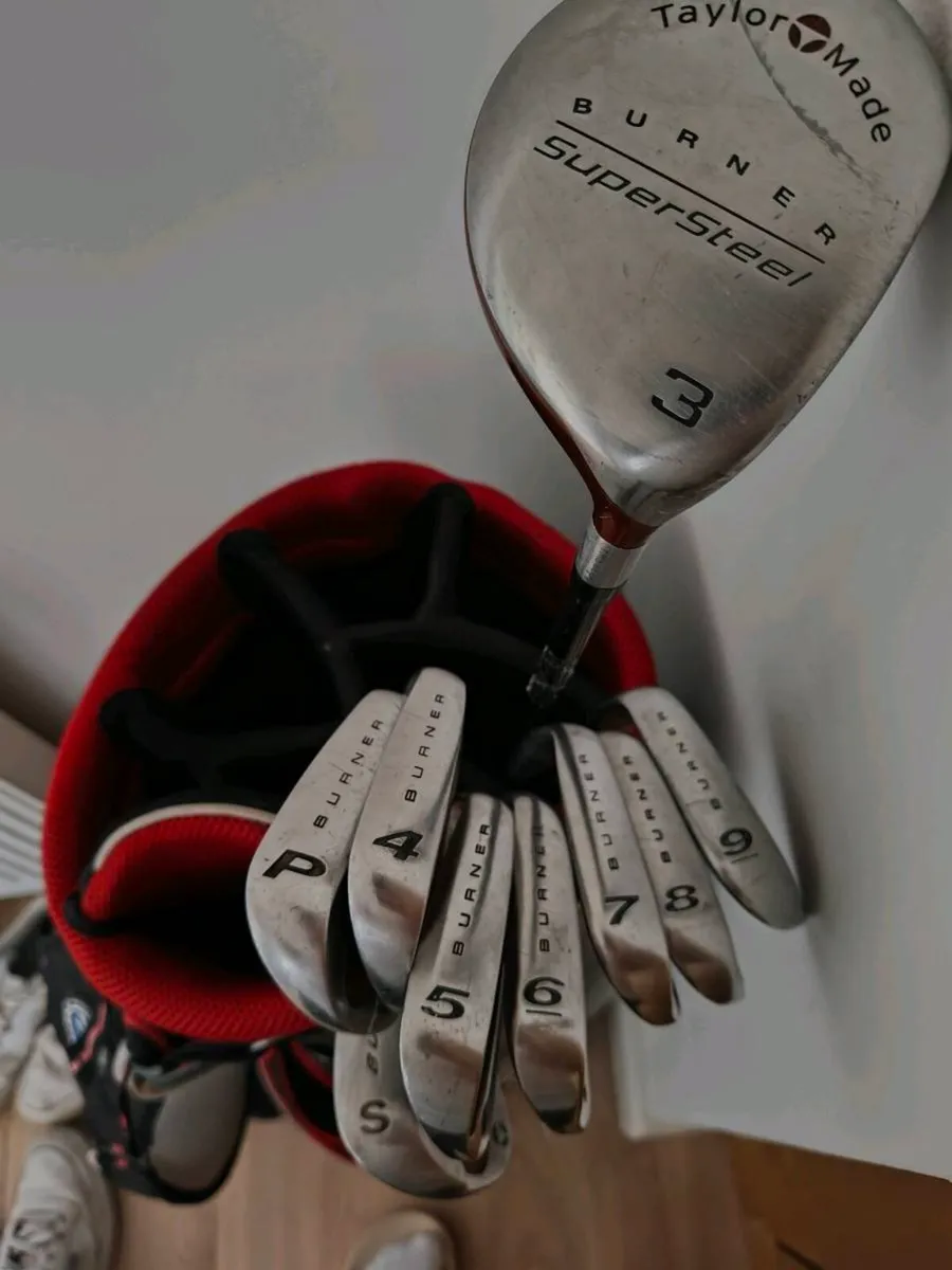 TaylorMade Burner Oversize Iron Set with 3 Wood - Image 1