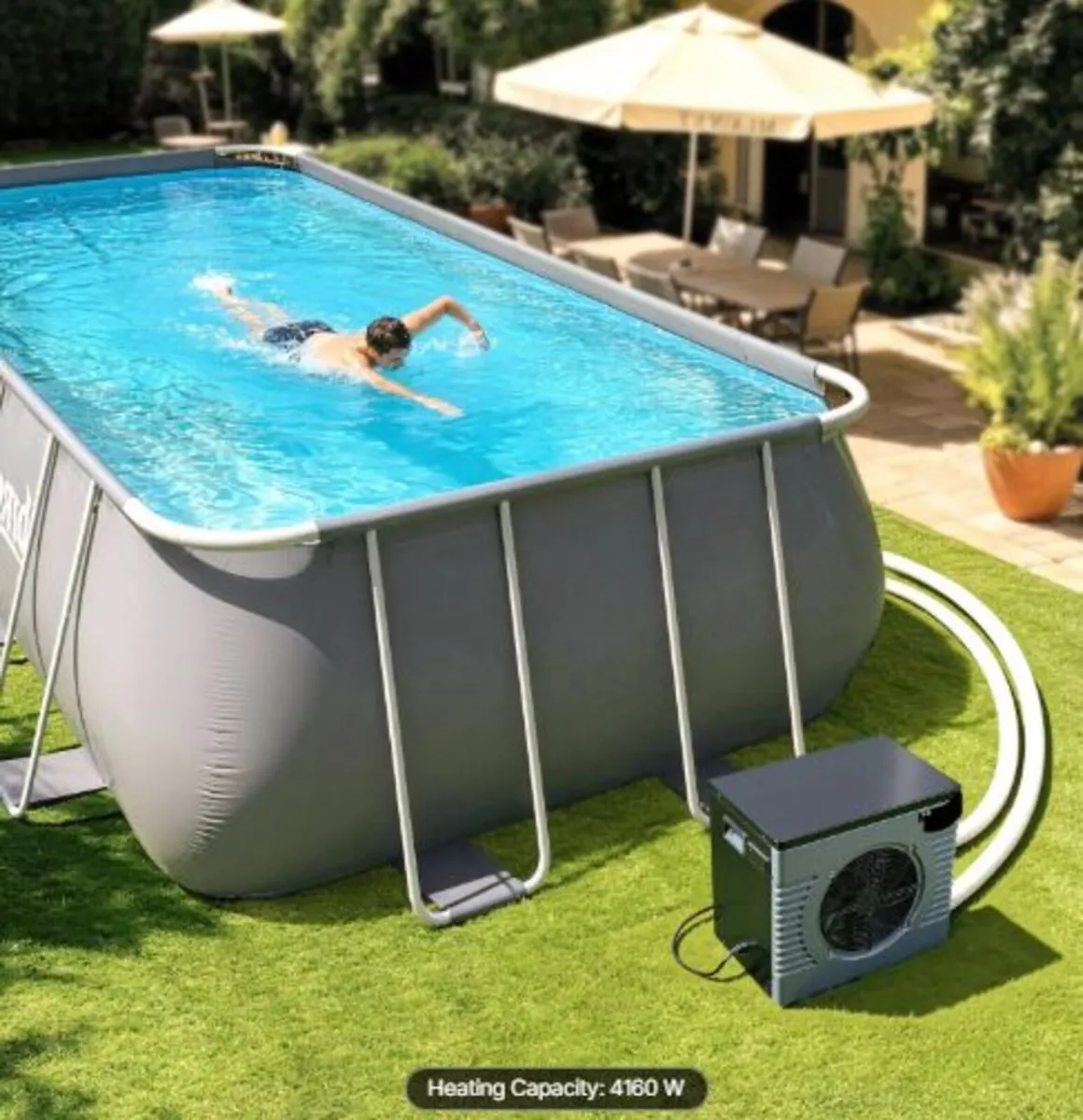 4160 W Pool Heat Pump, Electric Pool Heater - Image 4