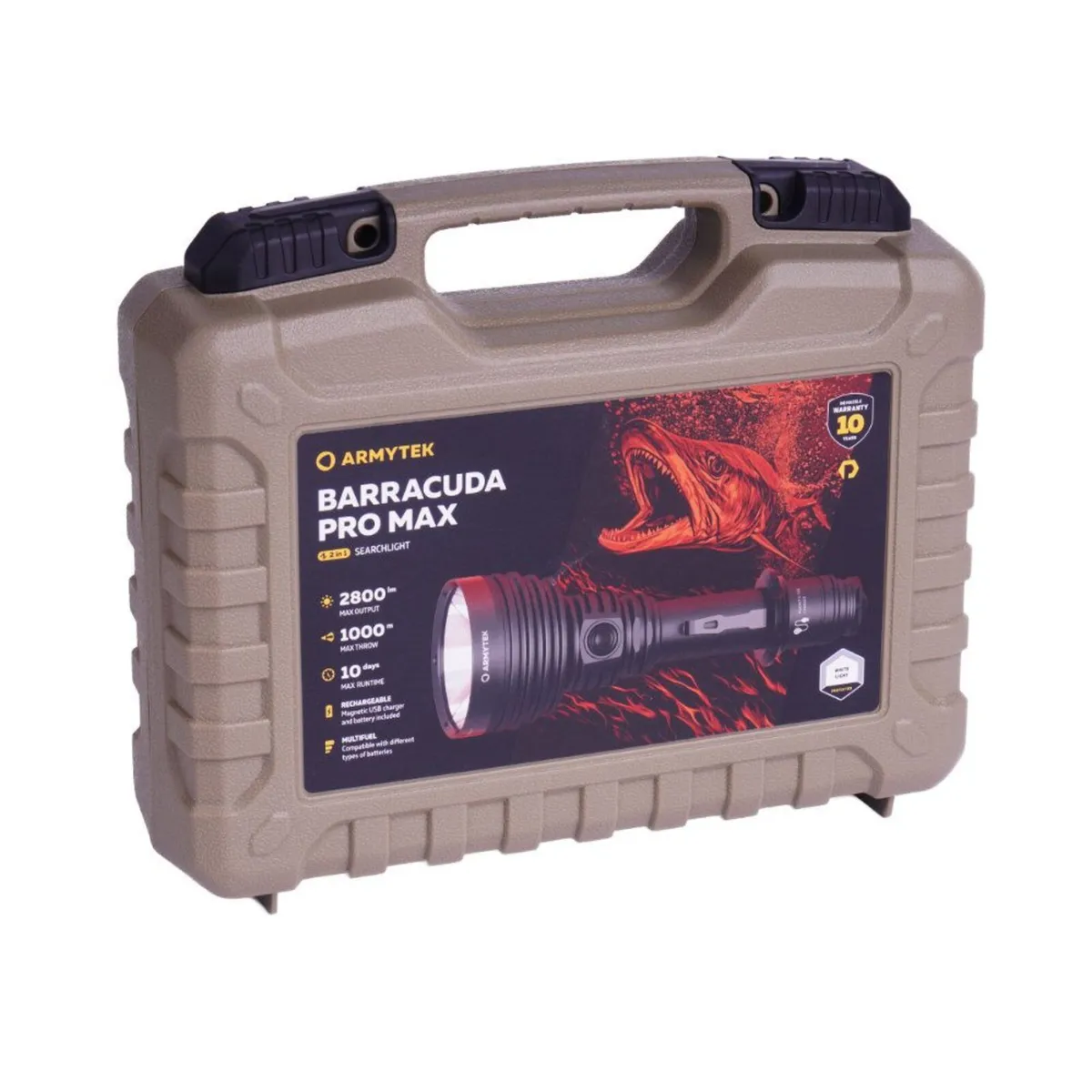 Professional Flashlight 2800 LM - 1000 M Beam - Image 2