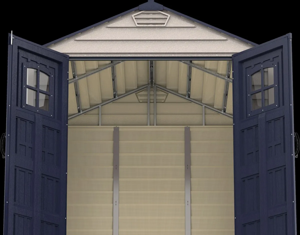 🏡 StoreMax 7x7 Plastic Maint Free Garden Sheds - Image 4