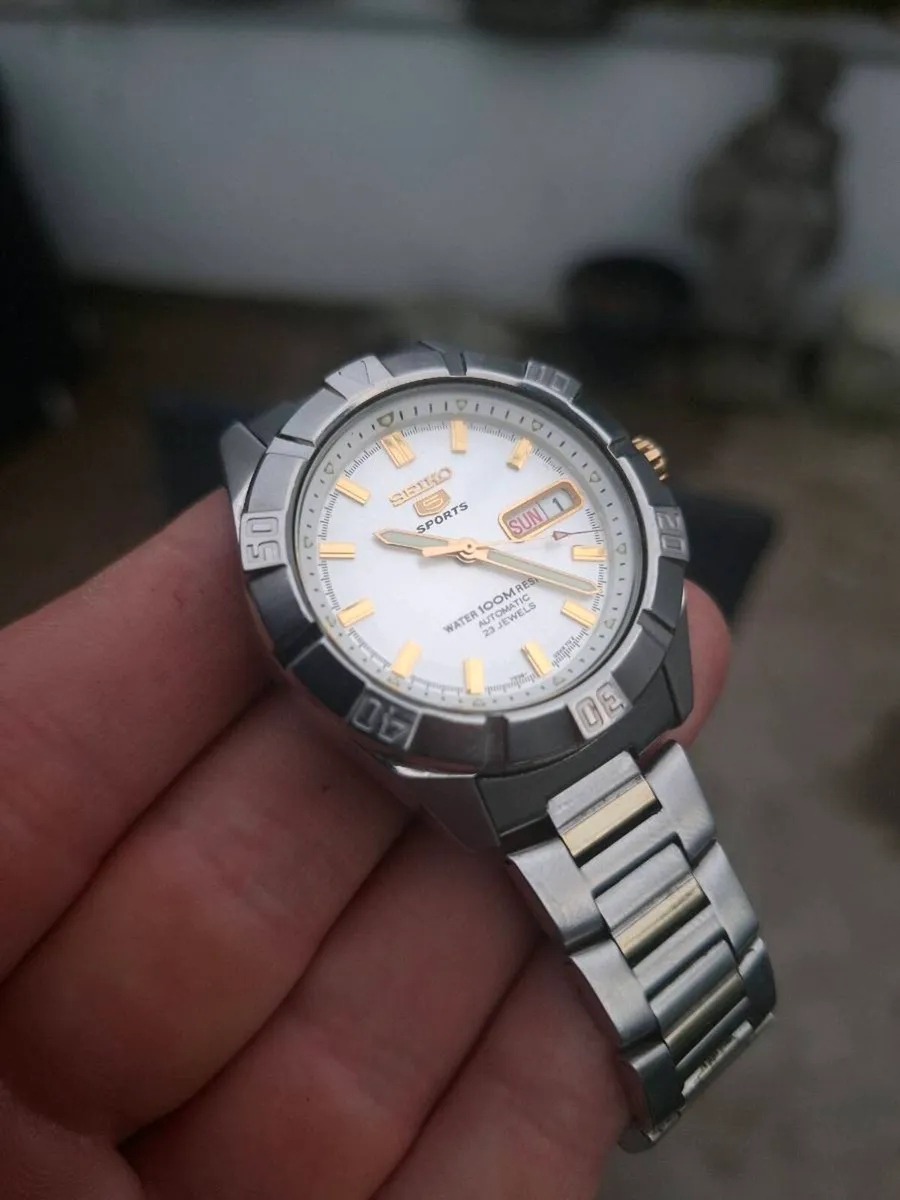 Japanese made Seiko SS Automatic Watch - Image 1