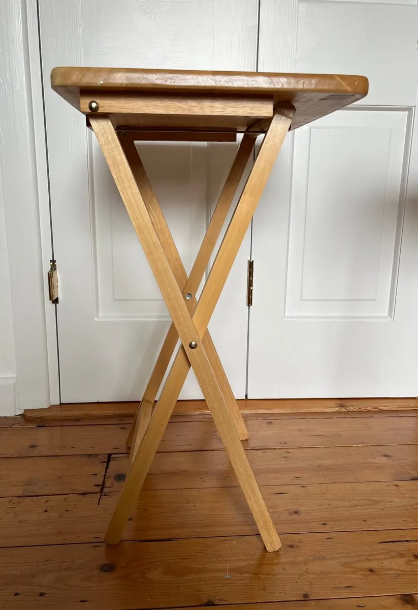 2 Fold-up Tables - Image 1