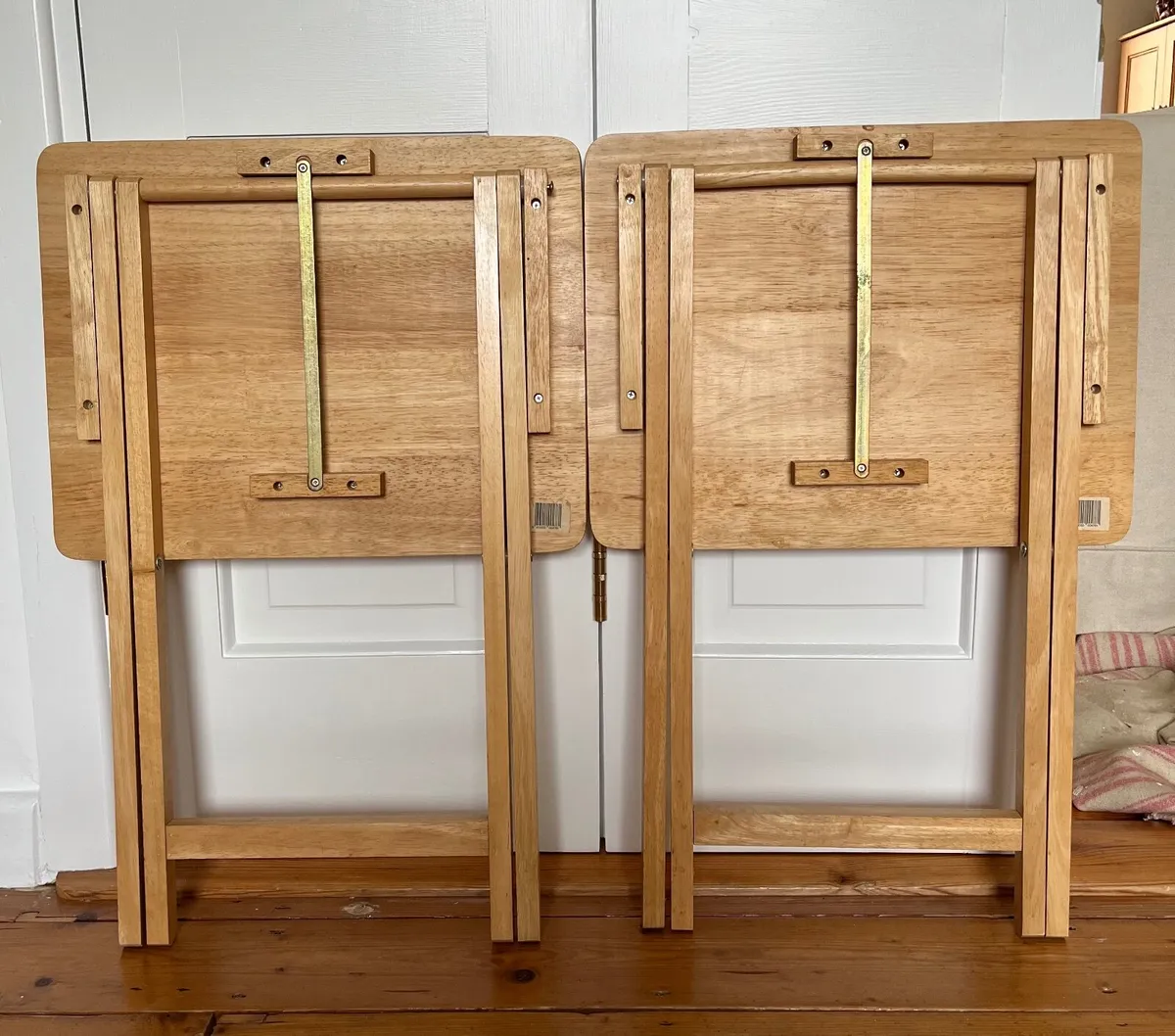 2 Fold-up Tables - Image 2