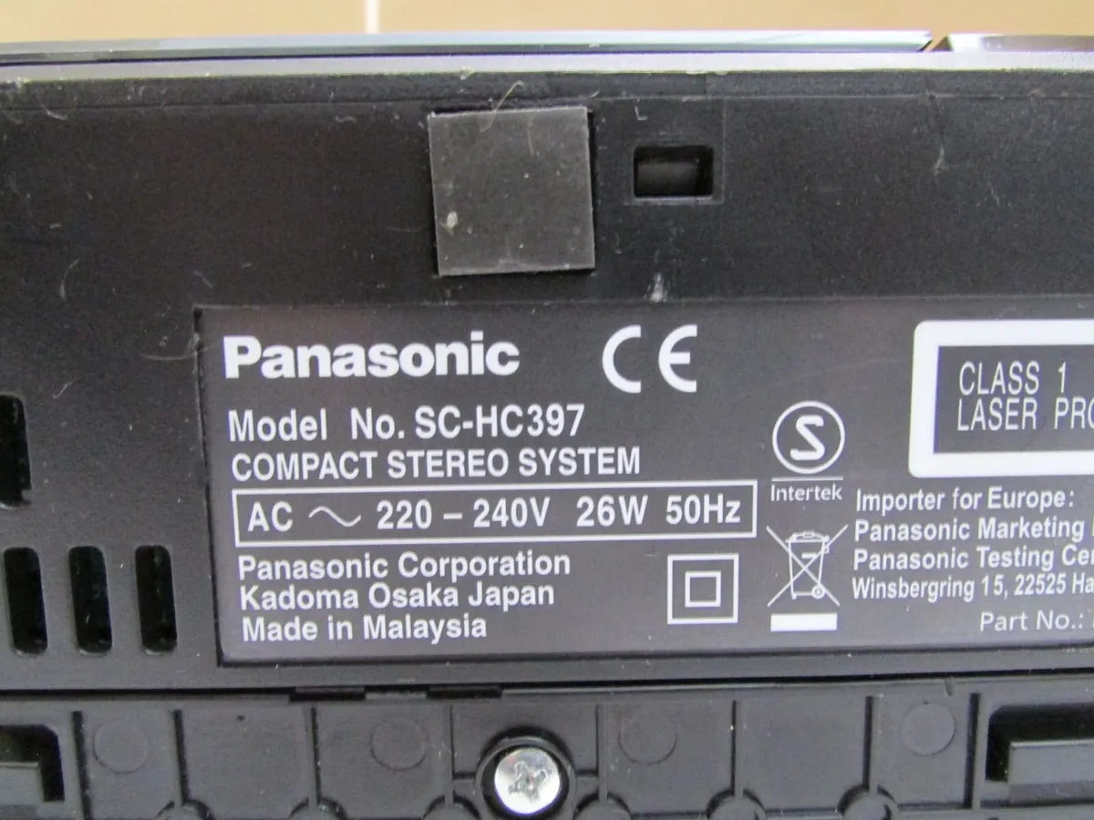 Panasonic Radio. USB, AUX in, CD, Bluetooth - Image 4