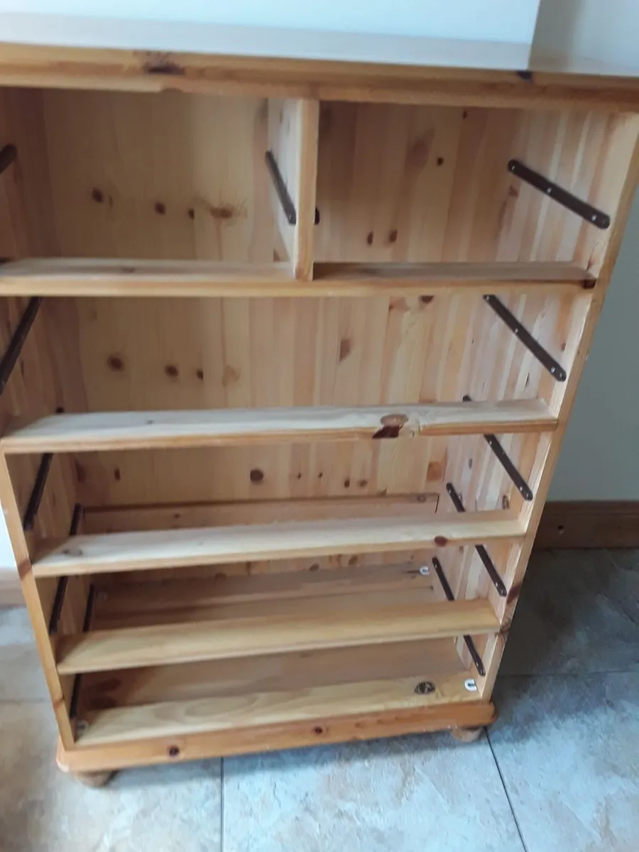 Heavy strong sturdy solid pine chestodores - Image 3