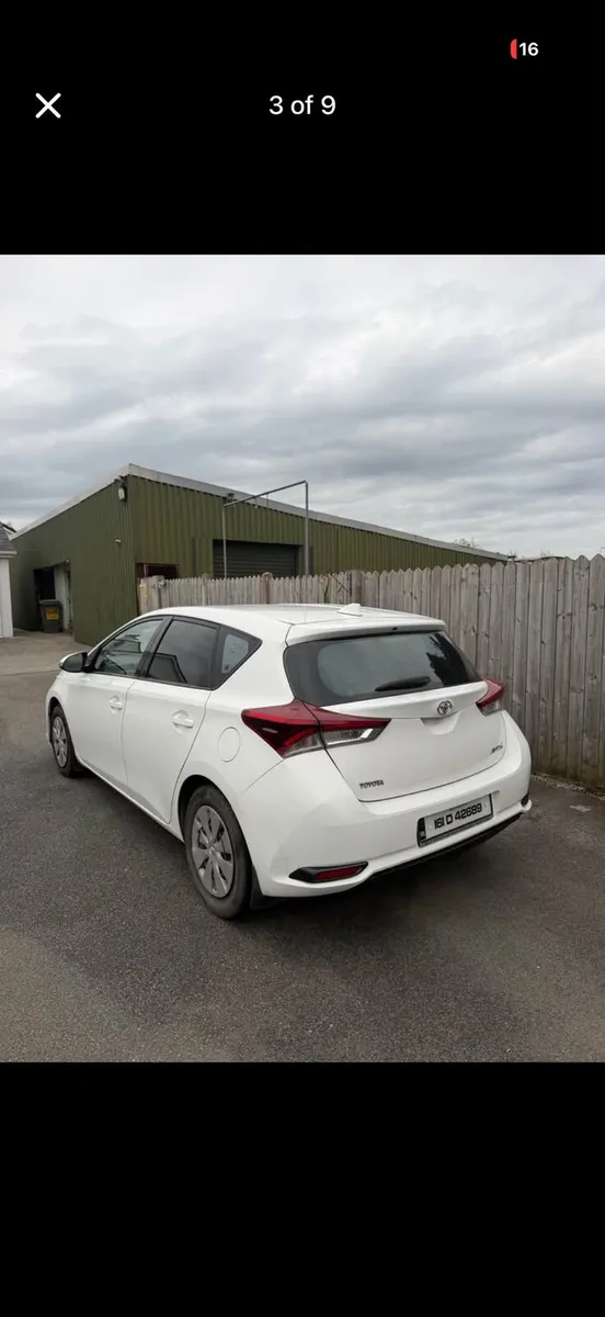 Toyota Auris car/van 2016 - Image 3
