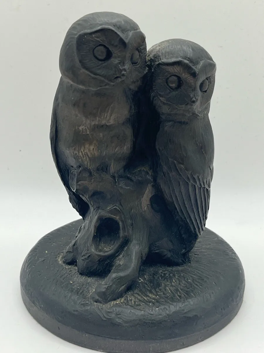 Genesis Twin owls figurine - Image 1
