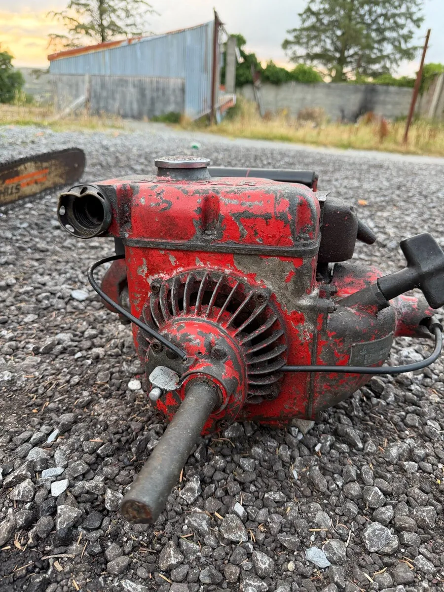 Rare vintage 1950s Dolmar CP two man chainsaw engi - Image 3