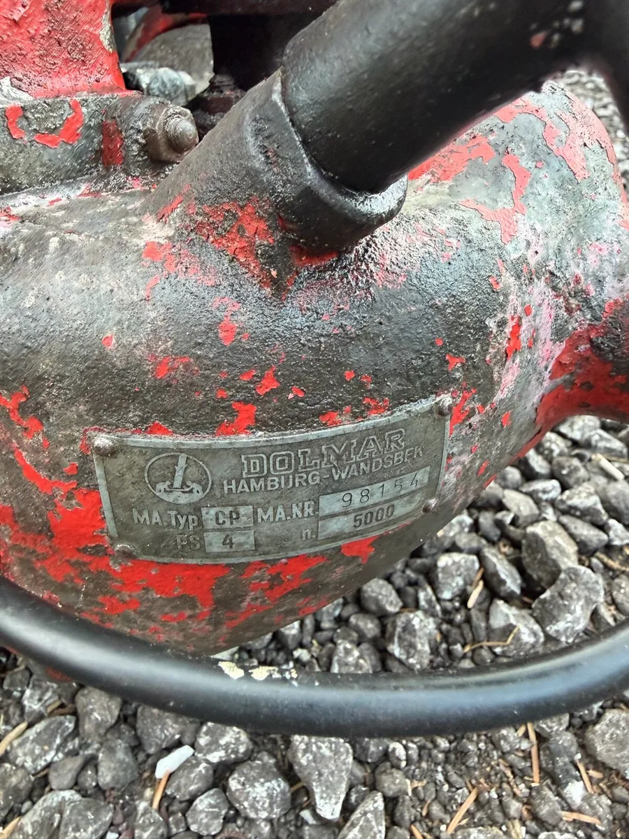 Rare vintage 1950s Dolmar CP two man chainsaw engi - Image 4
