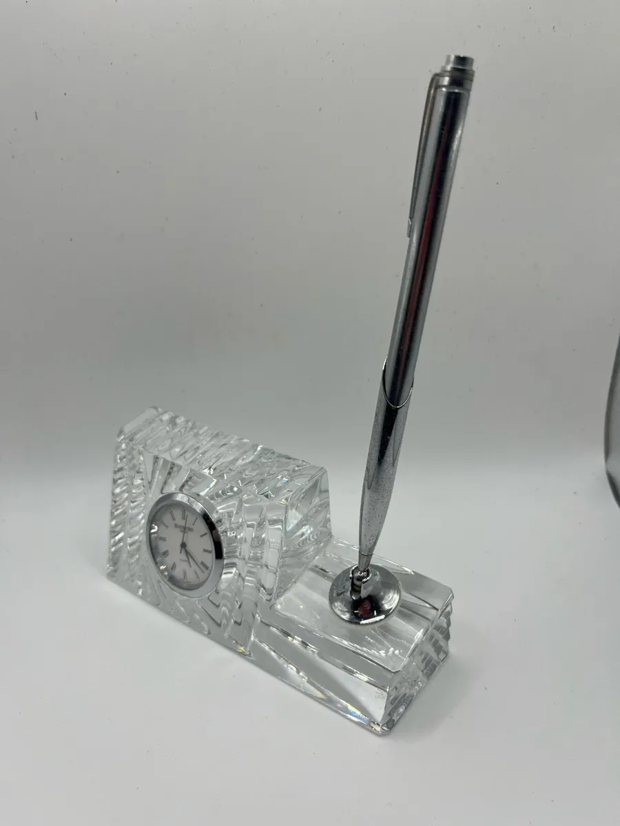 Vintage Waterford Crystal Desk Clock - Image 1