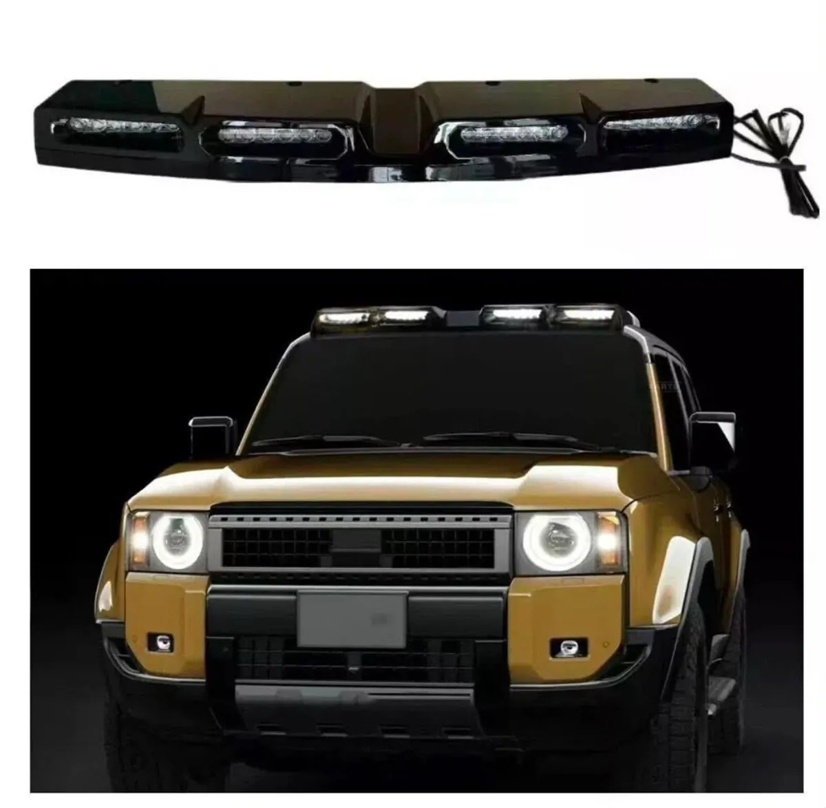 Toyota LandCruiser 2025+  * Factory  Roof Rails * - Image 2