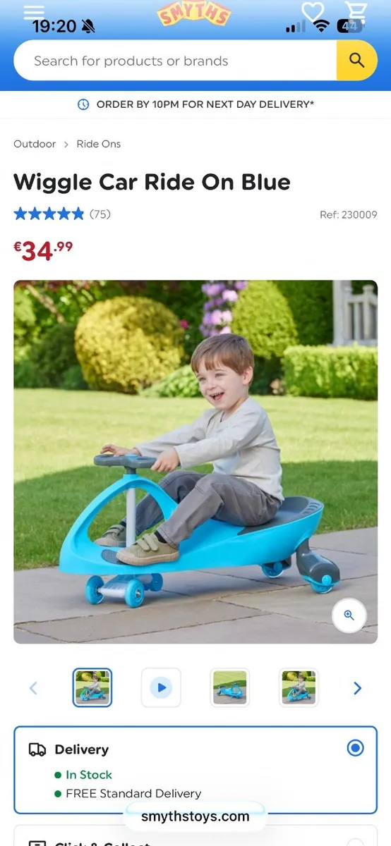 Wiggle car ride on - Image 4