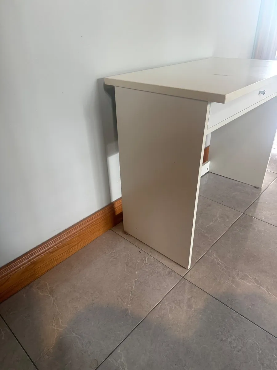 White Study Desk - Image 3
