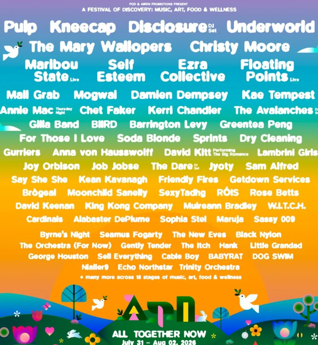 Altogether Now Camping Tickets