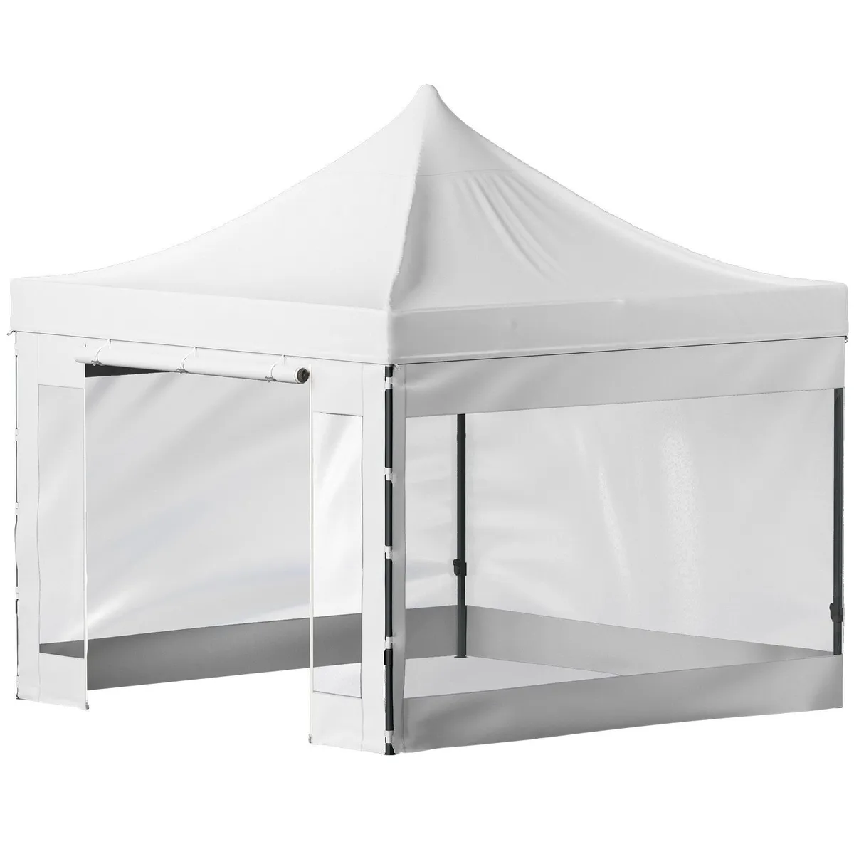 10x10ft Pop Up Gazebo Tent UV Waterproof White - Image 3