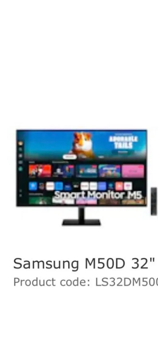 Samsung Monitor M50D 32” FHD - Image 1