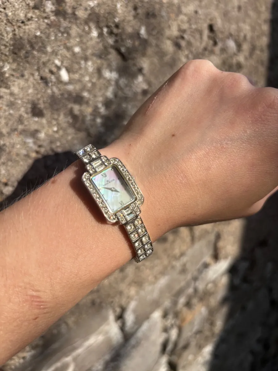 Silver Anne Klein watch size small - Image 1