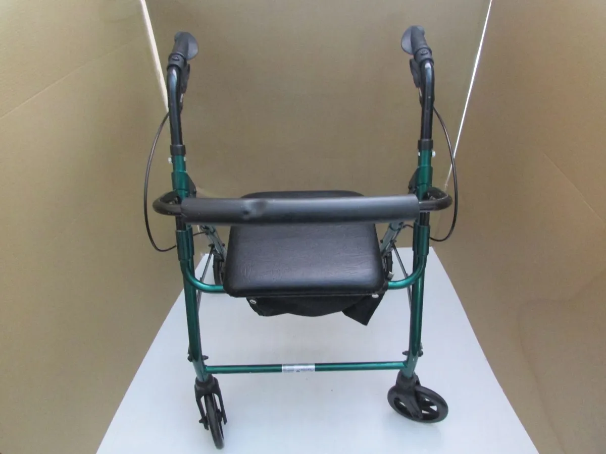 Green Mobility Rollator Walker + brakes - Image 4