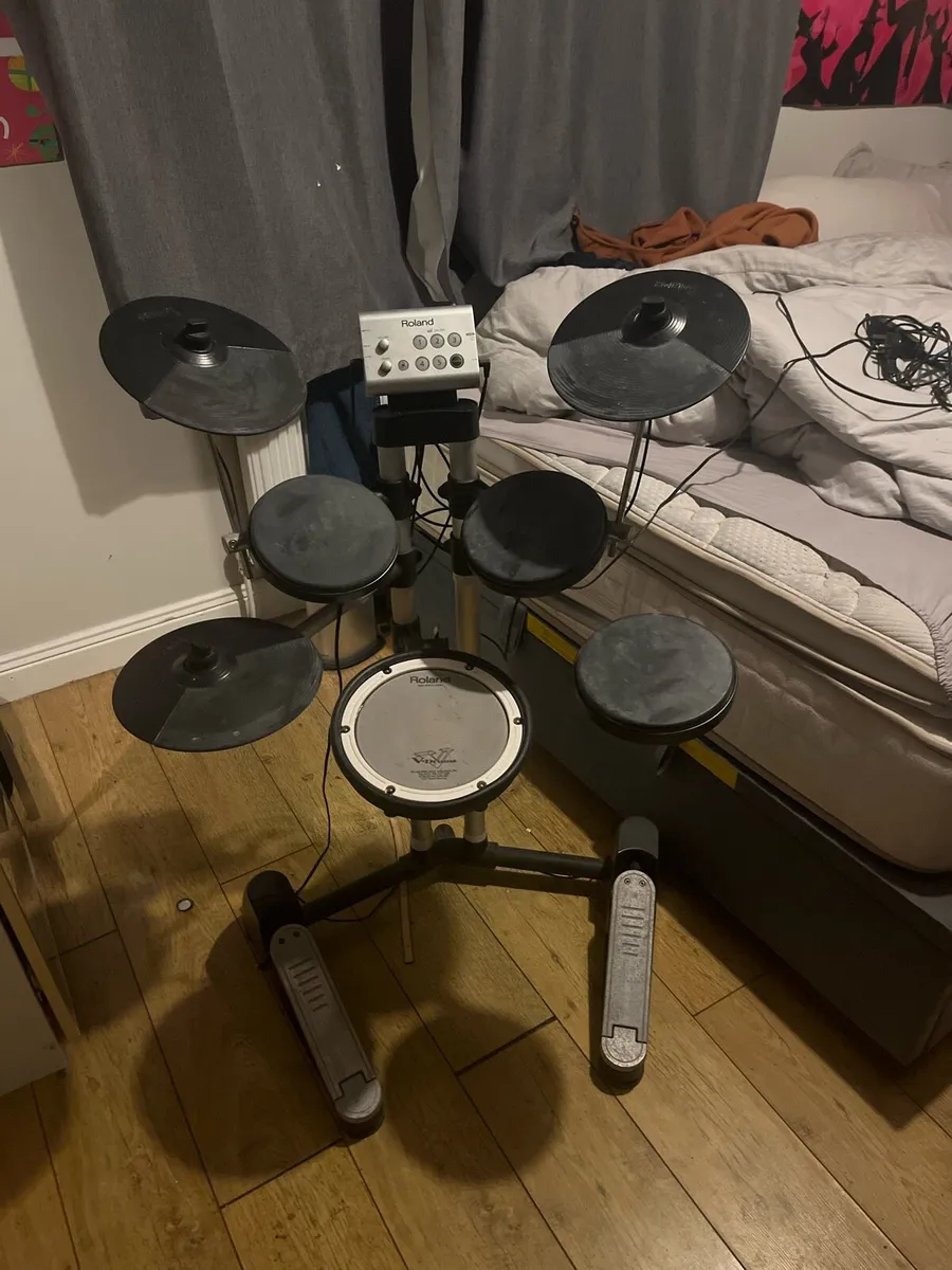 electric roland drum kit - Image 1