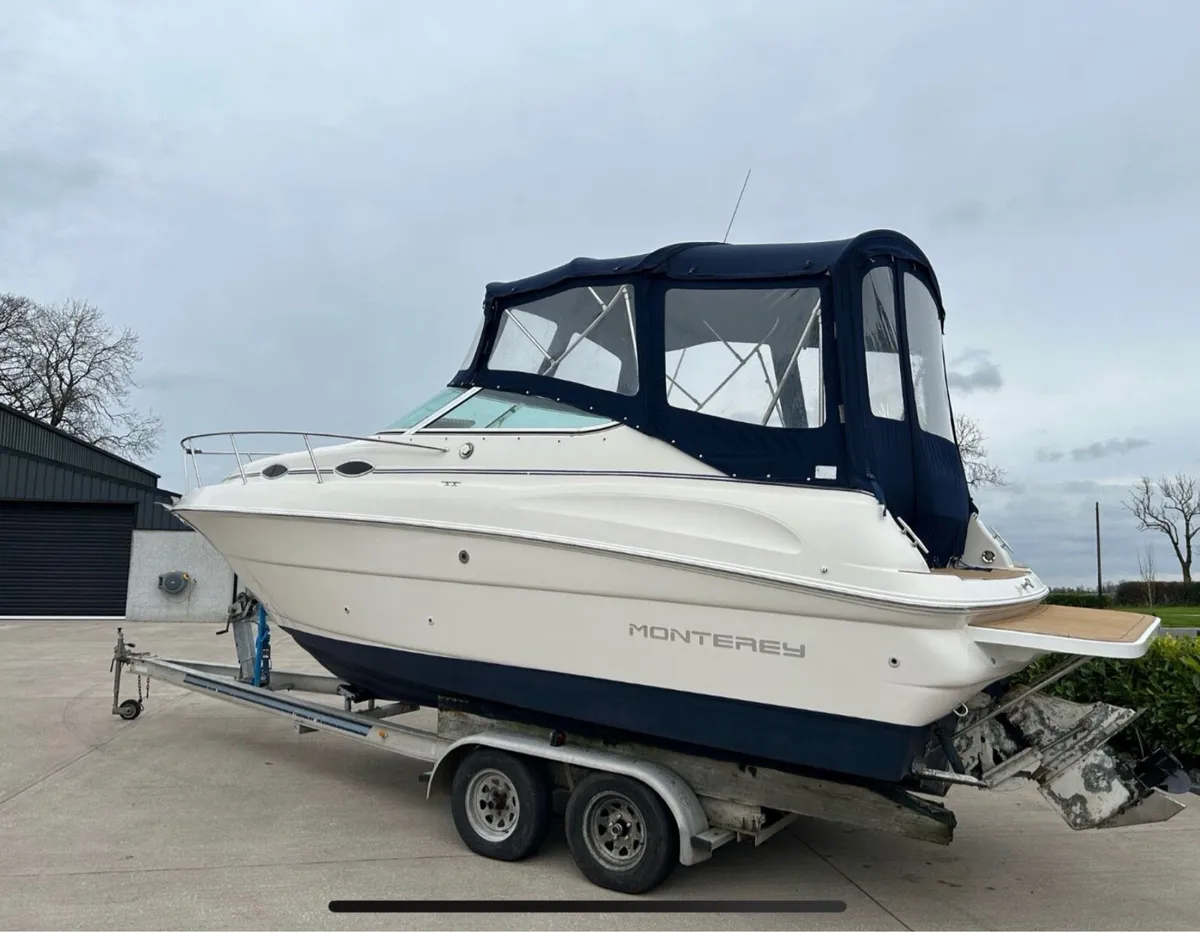 Monteray 25ft sports cruiser boat - Image 2