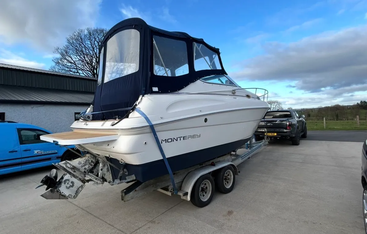Monteray 25ft sports cruiser boat - Image 3