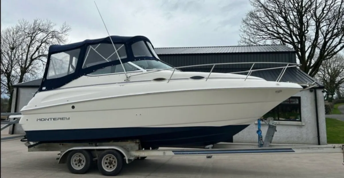 Monteray 25ft sports cruiser boat - Image 1