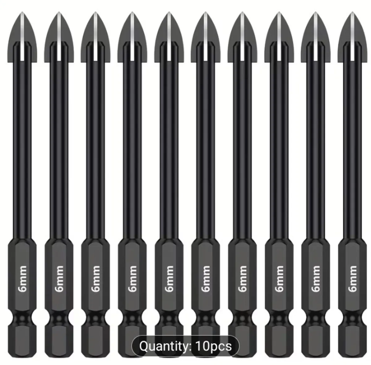 6MM Spade Bits 4wings for tiles - Image 1