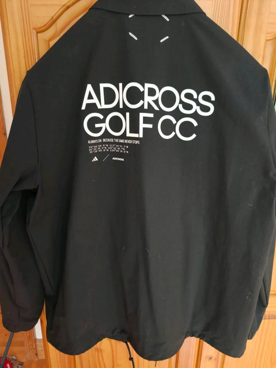 Adidas Adicross Golf Coaches Jacket - Image 1