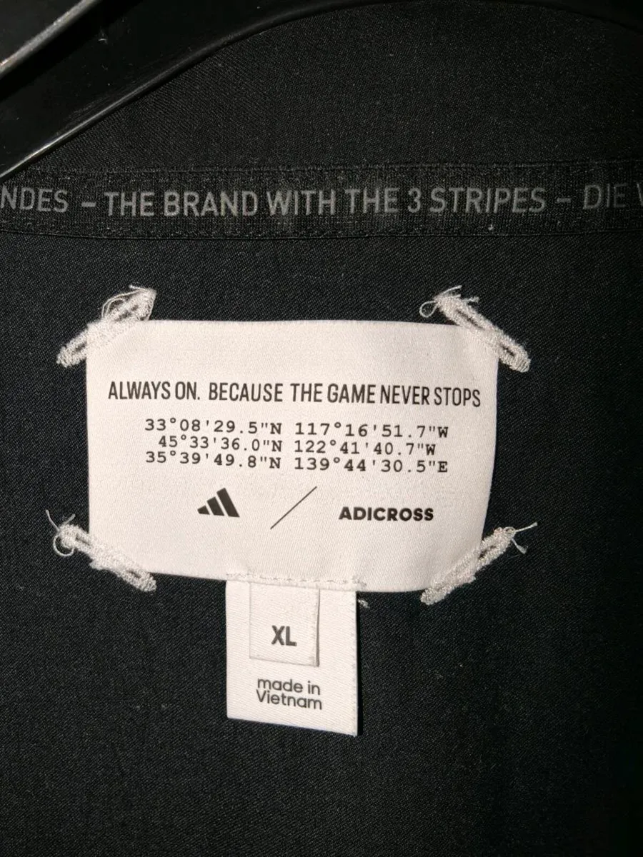 Adidas Adicross Golf Coaches Jacket - Image 4