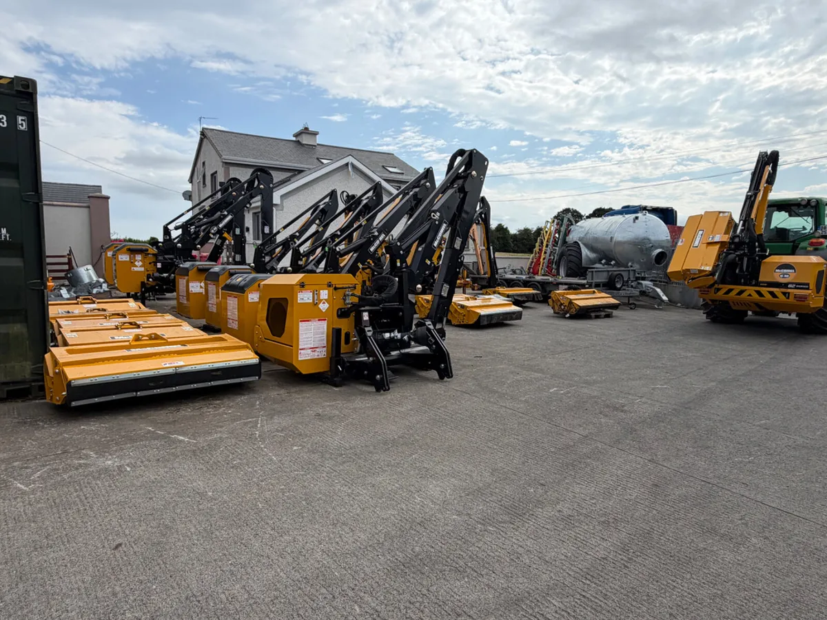 Full range of New McConnel hedge cutters  🚜🚜 - Image 1