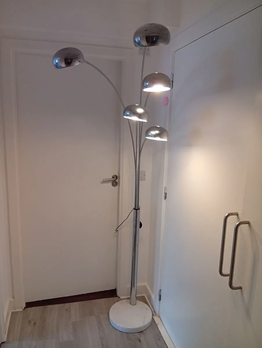 Deluxe Arch 5 Lights Chrome Floor lamp - Image 3