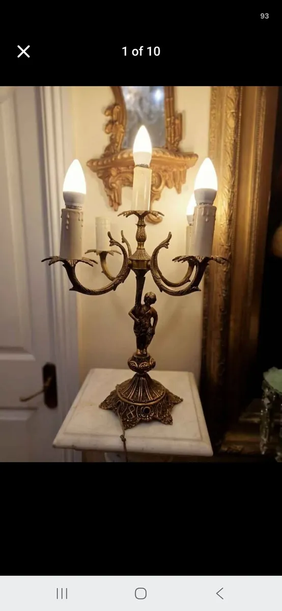 Antique Candleabra - Image 4