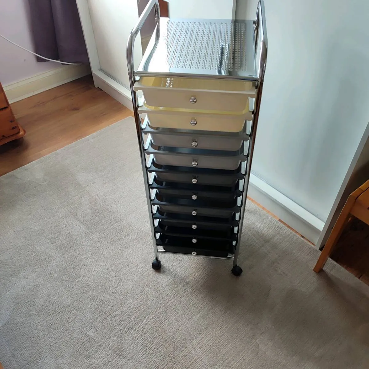 10 drawer storage trolley - Image 2